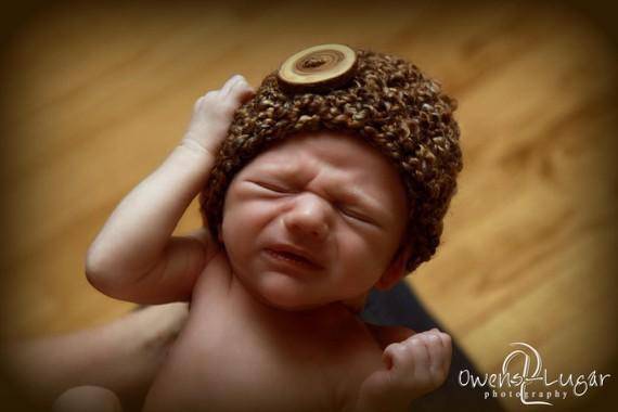 Brown Sugar Newborn Baby Hat