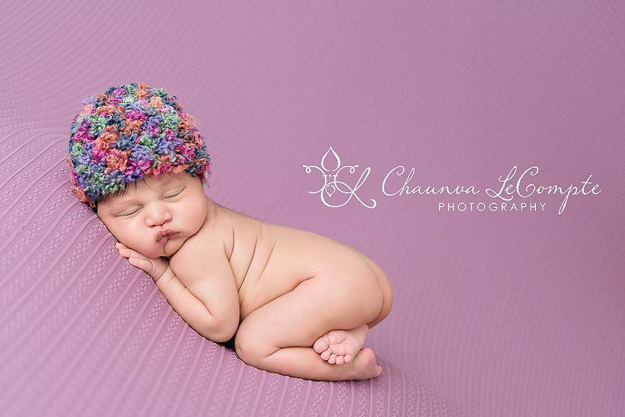 Wild Berries Newborn Beanie Hat