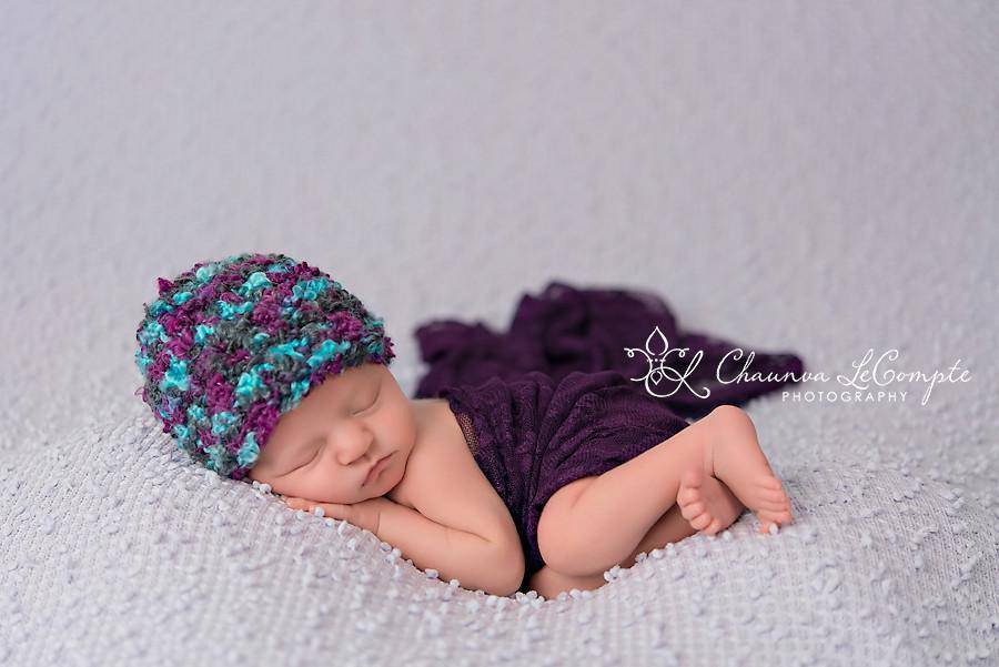 Snow Cone Newborn Beanie Hat