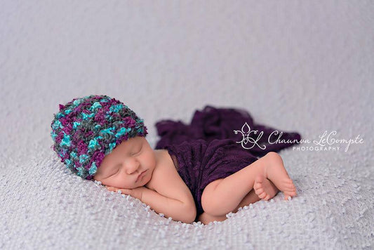 Snow Cone Newborn Beanie Hat