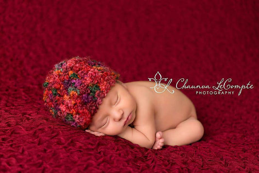Popsicle Red Newborn Beanie Hat