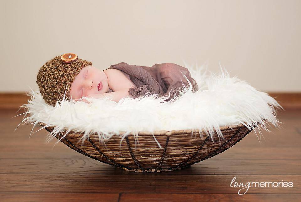 Brown Sugar Newborn Baby Hat